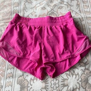 Pink Lululemon Shorts